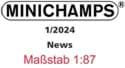 Show details for MiniChamps - Messeneuheiten 2024 - NUR Maßstab 1:87 Picture of MiniChamps - Messeneuheiten 2024 - NUR Maßstab 1:87