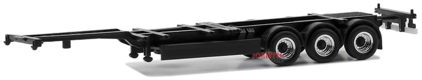 Bild von 40ft./45ft Highcube Trailer 3achs (schwarz)  -Herpa- 