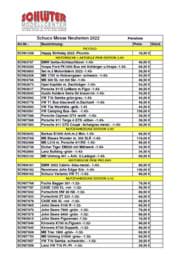 Bild von Schuco Messe-Neuheiten 2022 - Preisliste (12 MB)