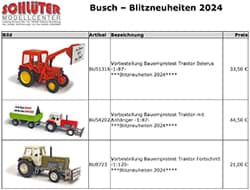 Bild von Busch – Blitzneuheiten 2024