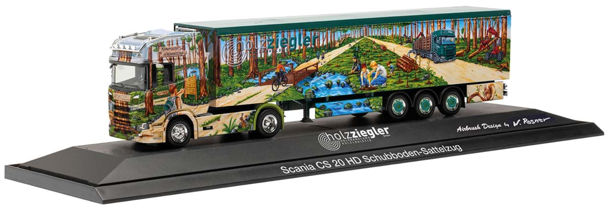 Picture of Ziegler Holz, Scania CS 20 HD vvsp. SchubbodenAufl. -PC- -- Restposten --  