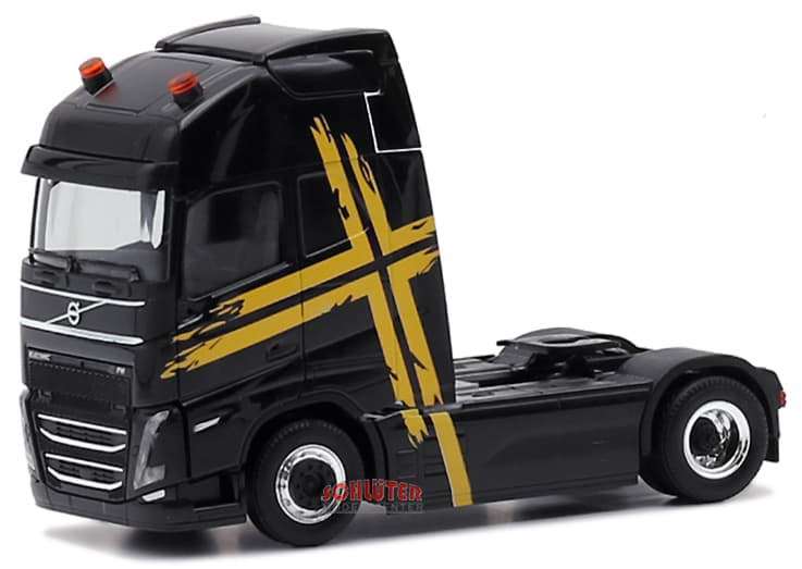 Bild von Volvo FH GL XL 2020 Electric Zugm. vvsp. (schwarz mit  Schwedenkreuz)