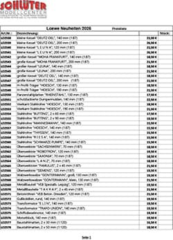 Picture of Loewe Neuheiten 2026 - Preisliste