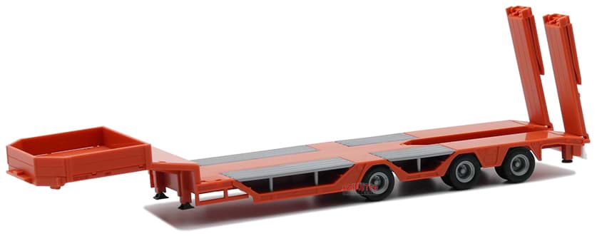 Bild von Goldhofer Allrounder Semitieflader (rotorange) 