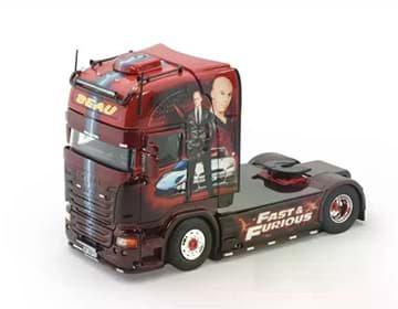 Bild von Beau - Fast & Furious Scania R-serie Topline 4x2 Zugm.vvsp.  -1:50-