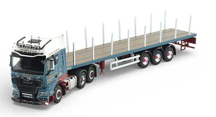 Bild von McKerral MAN GM svsp. Holztransporter -1:50- 