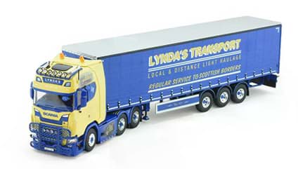 Bild von Lynda´s Transport Scania Next Gen S Planenauflieger -1:50- 