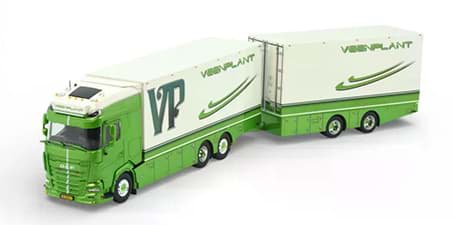 Bild von Veenplant Peaky Blinders DAF XG+ Motorwagen m.2achs Anhänger -1:50-