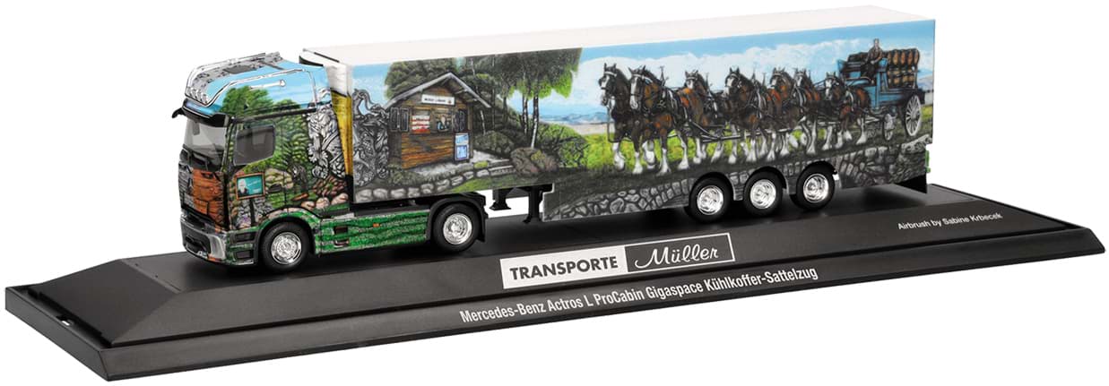 Picture of VORBESTELLUNG Müller Transporte, Actros L ProCabin GigaSpace vvsp. EuroKüKoAufl. -PC-  (NH09/10.2026)