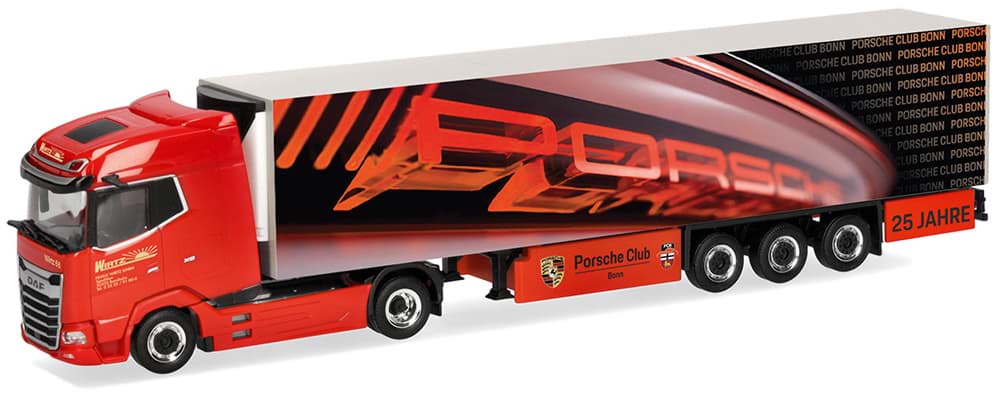 Picture of VORBESTELLUNG Wirtz Spedition "25 Jahre Porsche Club Bonn", DAF XG vvsp. EuroKüKoAufl.  (NH09/10.2026)