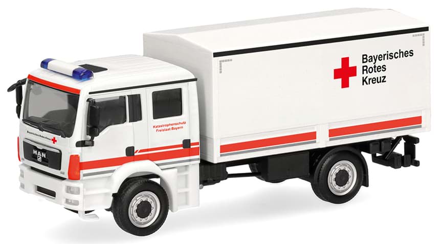 Picture of Vorbestellung Bayerisches Rotes Kreuz, MAN TGM Mehrzweckkraftwagen GW-Logistik   (NH09/10.2026)