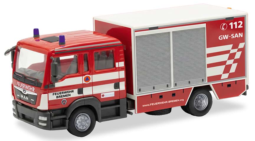 Bild von Vorbestellung Feuerwehr Bremen, MAN TGL Euro6 GW-SAN -Formneuheit-  (NH09/10.2026)