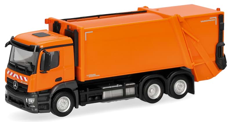 Picture of Vorbestellung Actros M Pressmüllfahrzeug, kommunalorange (NH09/10.2026)