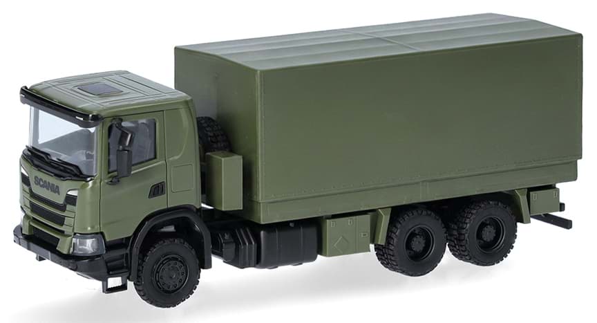 Bild von Vorbestellung Scania XT17 Pritsche/Plane-LKW 6x6, undekoriert  (NH09/10.2026)