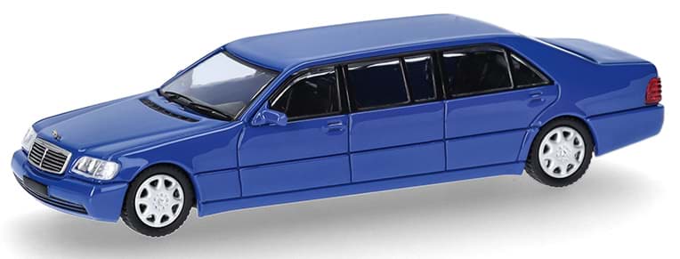 Bild von Vorbestellung MB S600 Pullmann, blau (NH09/10.2026)