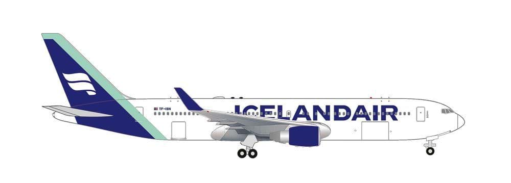 Bild von Vorbestellung Icelandair Boeing 767-300 - Borreal blue tail stripe (1:500)  (NH07/08.2026)