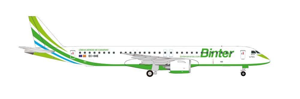Bild von Vorbestellung Binter Canarias Embraer E195-E2 (1:500) (NH07/08.2026)