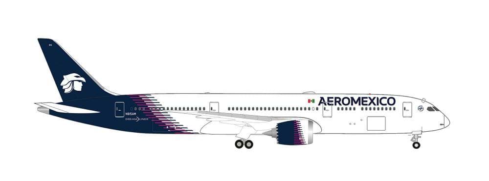 Bild von Vorbestellung Aeroméxico Boeing 787-9 Dreamliner - new livery (1:500)  (NH07/08.2026)
