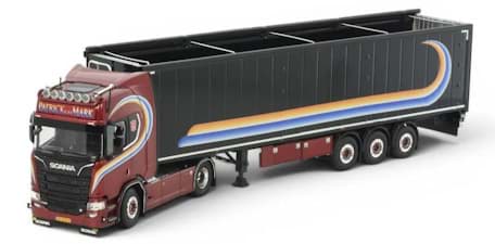 Bild von Patrick van der Mark Scania NGR Highline Schubbodenauflieger (Metall / 1:50)