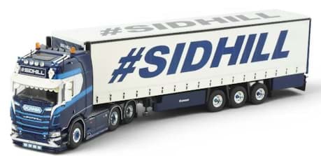 Bild von Sid Hill Scania NGR Highline Planenauflieger (Metall / 1:50)