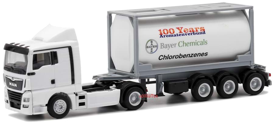 Picture of MAN TGX XL Euro 6c vvsp. 20ft. TankcontAufl. "Bayer Chemicals"