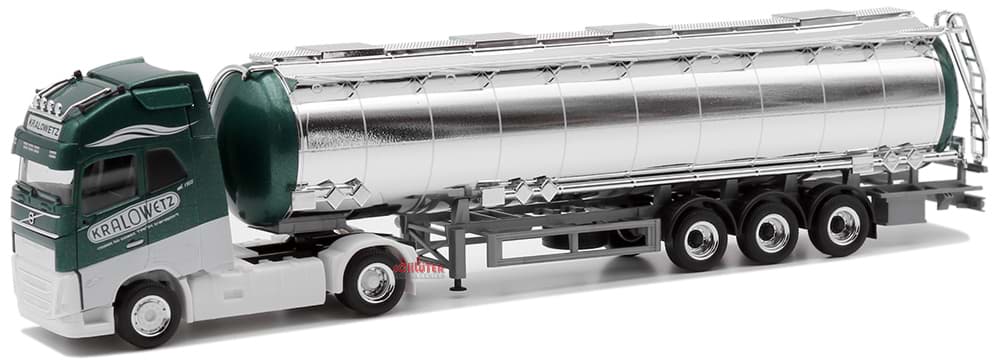 Bild von Kralowetz Tanktransport, Volvo FH GL XL vvsp. ChromtankAufl. (AT)