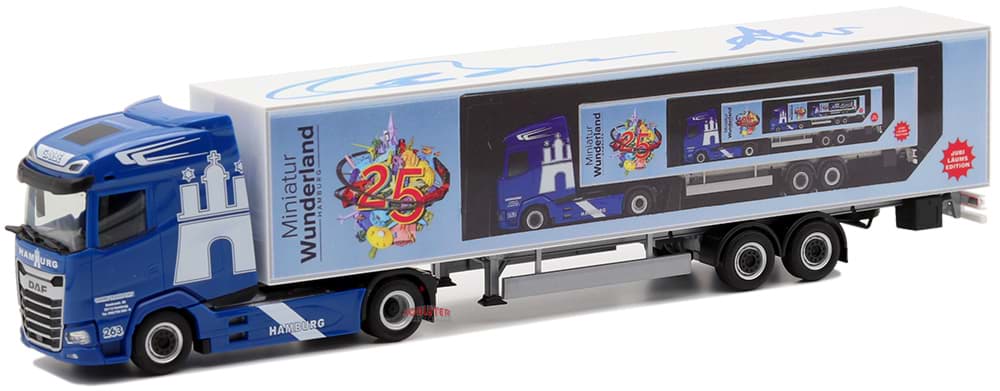 Bild von Garbe Transport "25 Jahre Miniatur Wunderland", DAF XG vvsp. EuroKoAufl. -- handsigniert --   **sehr geringe Stückzahl**