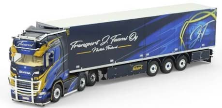 Picture of Tuomi Scania Next Gen S520 Highline Kühlauflieger (Metall / 1:50)