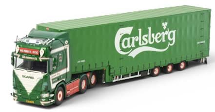 Bild von Hendrik Eeg Scania Next Gen R590 Highline mit  Meusburger 3achs             (Metall / 1:50)