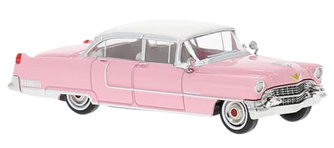 Bild von Vorbestellung Cadillac Fleetwood 1955 -pink/weiß- ***Neuheiten Juni 2026***