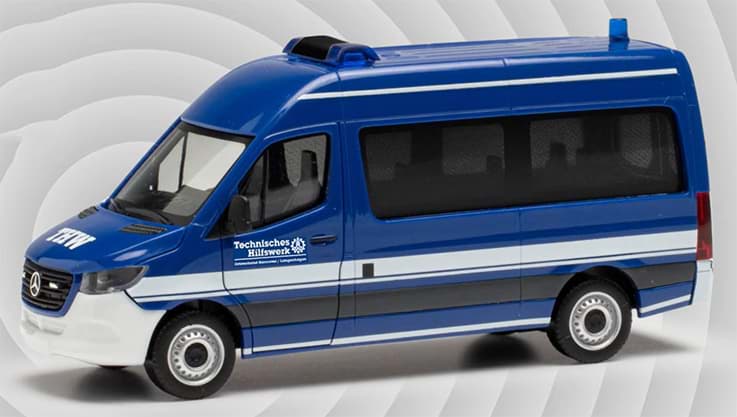 Bild von THW OV Hannover, MB Sprinter 18 MTW -- Interschutz Hannover 2026 --