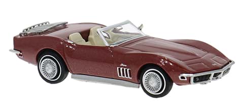 Bild von Vorbestellung Chevrolet Corvette C3 -dunkelrot met.- 