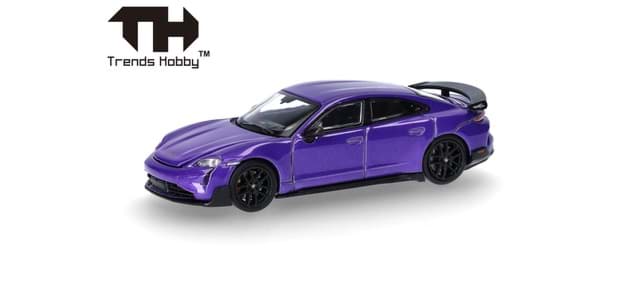 Picture of Vorbestellung Porsche Taycan Turbo GT - lila -Trends Hobby/Herpa- (--1:64--) (Sept./Okt. 2026)
