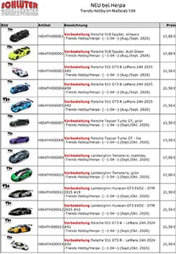 Bild von Herpa - Trends Hobby im Maßstab 1:64