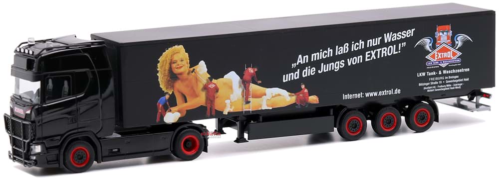 Picture of Scania CS 20 HD vvsp. GardPlAufl. (schwarz, Aufl. mit "Extrol"-Bedruckung)