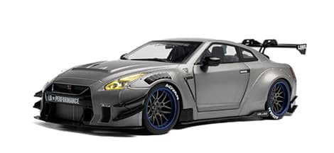 Picture of Nissan GT-R (R35) -silber- -1:18- -Solido- 