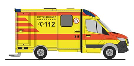 Picture of Vorbestellung Rettungsdienst Ammerland System Strobel RTW ´18 ***Neuheit 07_08_2026***