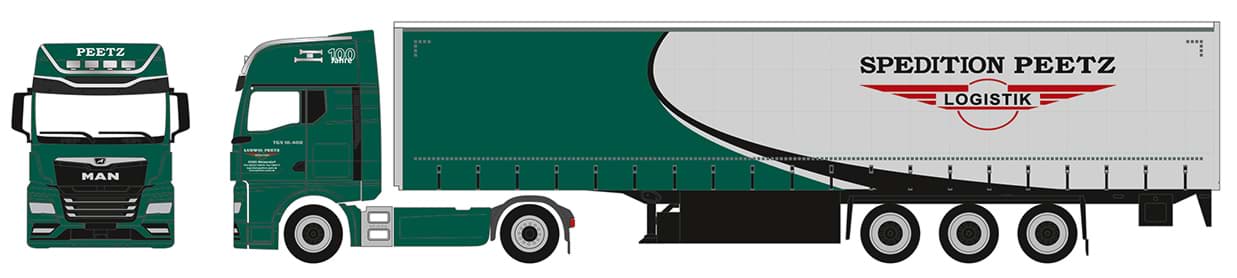 Picture of Peetz Spedition, MAN TGX GX vvsp. Medi GardPlAufl. (Sondermodell eXtra / ab September 2026)