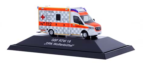 Picture of DRK Wolfenbüttel GSF RTW ´18 -Einsatzserie 1:8  -Einsatzserie 1:87-