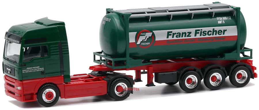 Picture of Fischer Spedition, MAN TG-A XXL vvsp. 24ft. TankcontAufl. 