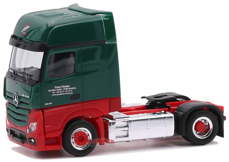 Picture of Fischer Spedition, Actros GigaSpace `11 Zugm. svsp. 2achs 