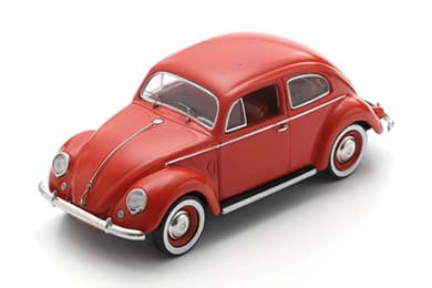 Bild von Vorbestellung VW Käfer Oval  -rot- 1955 -1:43- ***Vorankündigung Juli 2026**