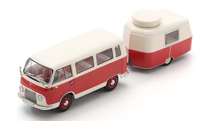 Bild von Vorbestellung Ford FK 1000 m.Eriba Wohnwagen 1955 -1:43- ***Vorankündigung Juli 2026**