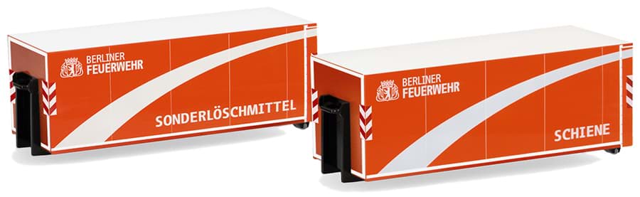 Picture of VORBESTELLUNG Berliner Feuerwehr, Abrollbehälter (2er Set) (NH11/12.2026)