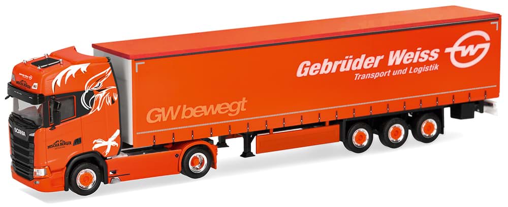 Picture of VORBESTELLUNG Berger Transporte / Gebrüder Weiss, Scania CS 20 HD vvsp. Medi GardPlAufl. (CH/A)  (NH11/12.2026)