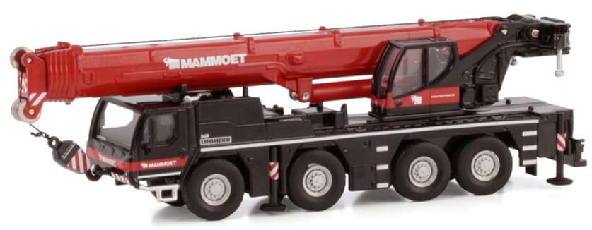 Bild von Mammoet, Liebherr LTM1120-4.1 Mobilkran  (Metall / 1:87)
