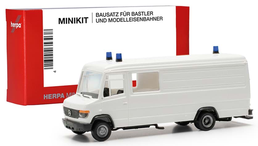Picture of Vorbestellung MB Vario Langkasten, weiß (1 Stück) (Farbvariante) -MiniKit-   (NH11/12.2026)