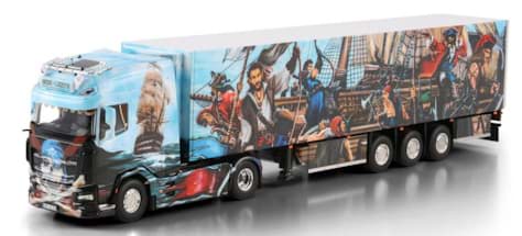 Bild von Heide Logistik, DAF XG+ 4X2 vvsp.  EuroKüKoAufl. (Metall 1:50) 