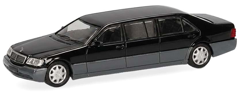 Picture of Vorbestellung Mercedes-Benz S600 Pullmann, schwarz/silber -MicroCity-  (NH11/12.2026)