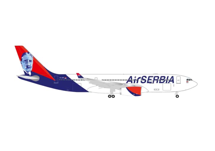 Bild von Vorbestellung Air Serbia Airbus A330-200 (1:500) (NH09/10.2026)
